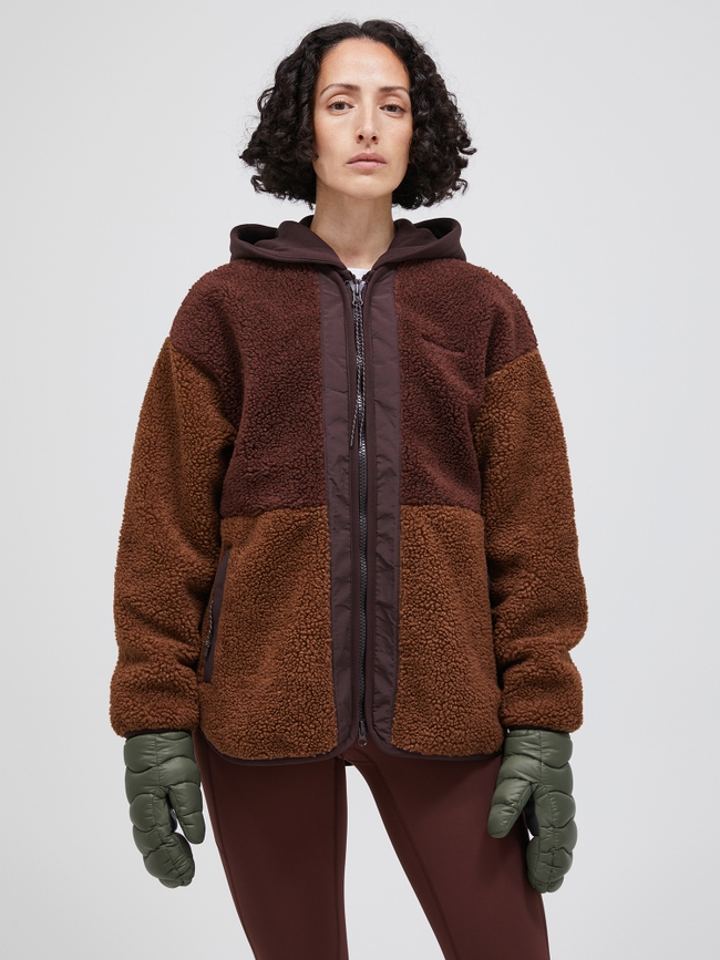 Heavy Pile Oversized Cardigan Women