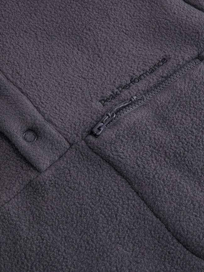Fleece Snap T-Neck Men
