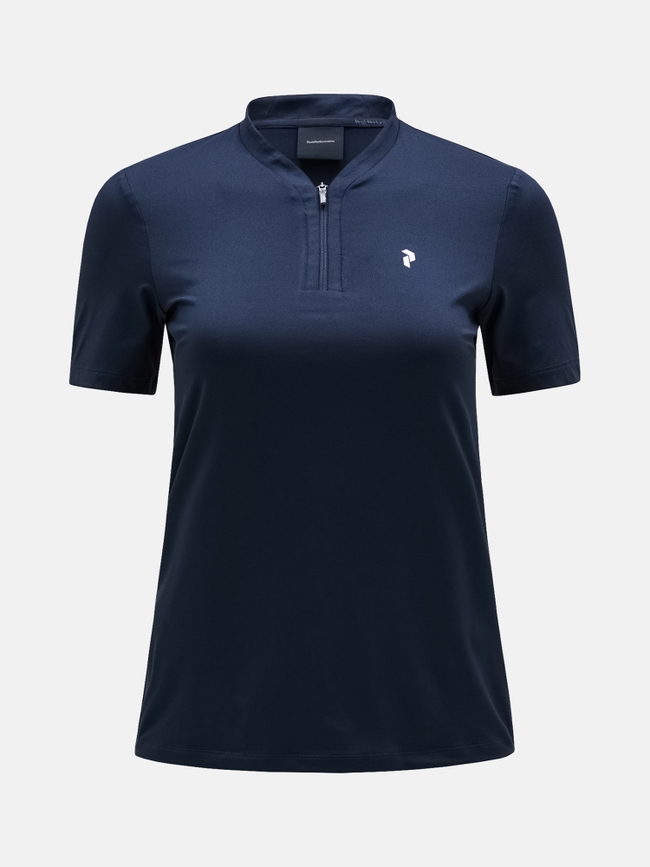 Turf Zip Short Sleeve Top Women