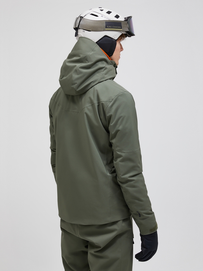 Maroon Insulated 2L Jacket Men