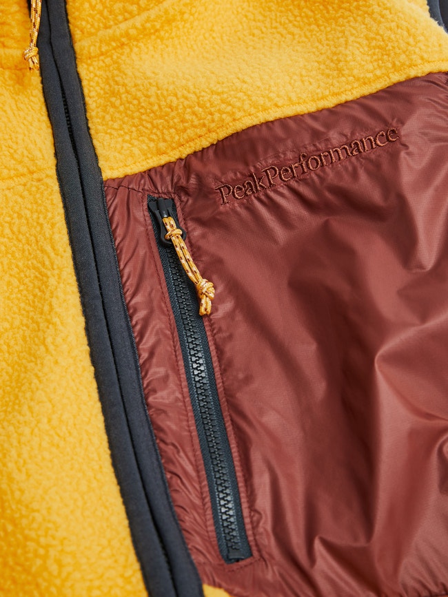 Pile Zip Vest Men