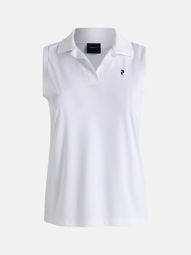 Illusion Sleeveless Polo Women