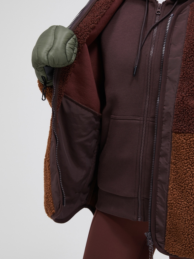 Heavy Pile Oversized Cardigan Women