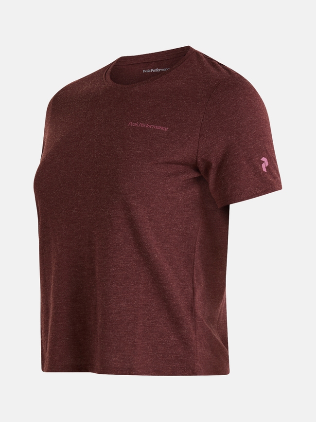 Wool Blend Cropped Short Sleeve Women