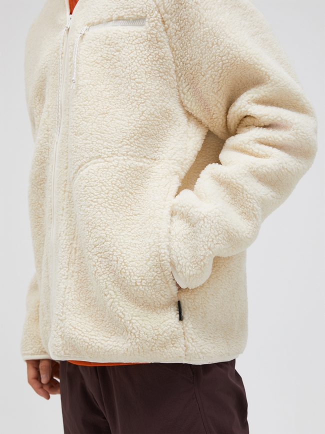 Heavy Pile Oversized Cardigan Men