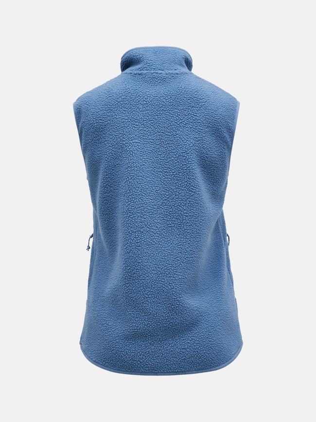 Pile Zip Vest Women