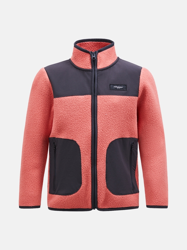 Fleece Full Zip T-Neck Junior