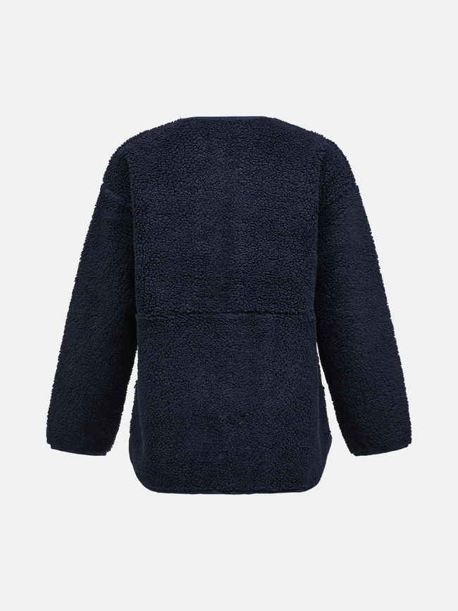 Heavy Pile Oversized Cardigan Women