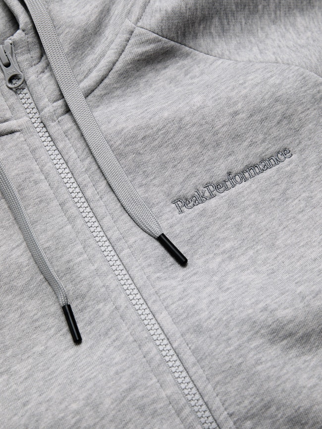 Original Small Logo Zip Hood Men