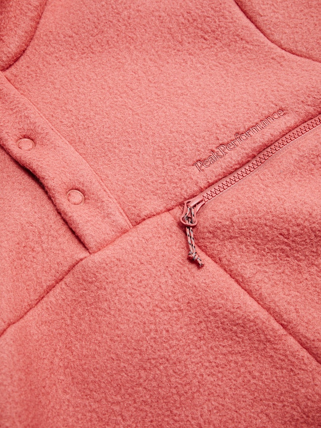 Fleece Snap T-Neck Men