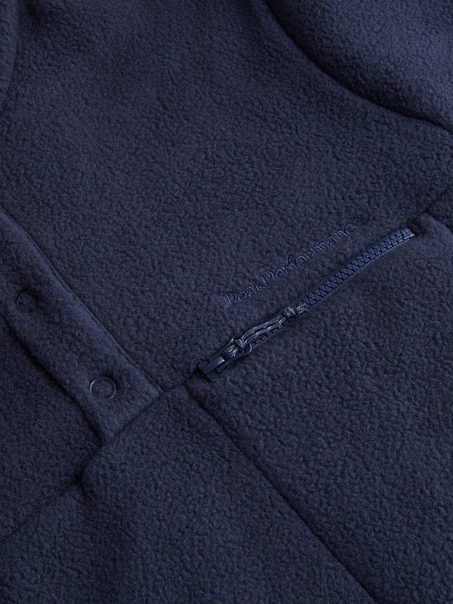 Fleece Snap T-Neck Men