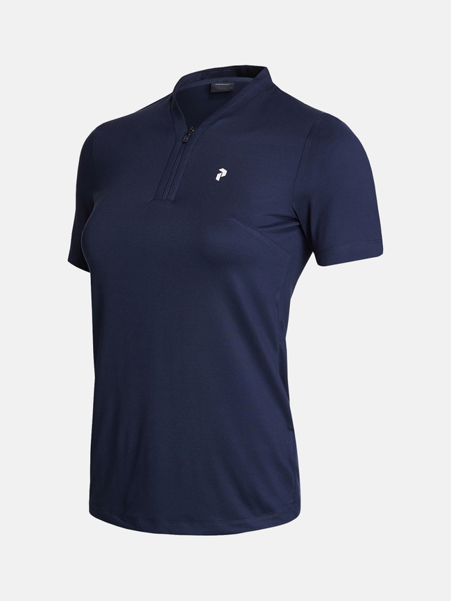 Turf Zip Short Sleeve Top Women