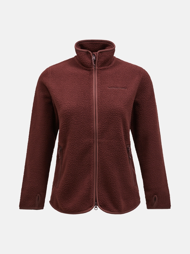 Pile Zip Jacket Women