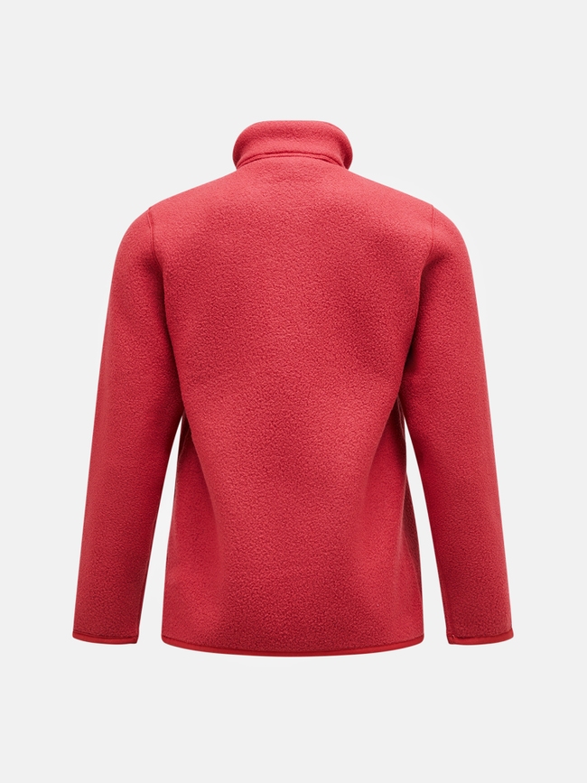Fleece Snap T-Neck Women