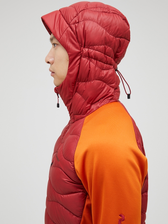 Helium Down Hybrid Hood Men