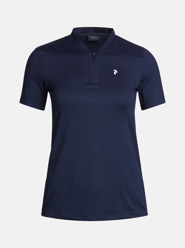 Turf Zip Short Sleeve Top Women
