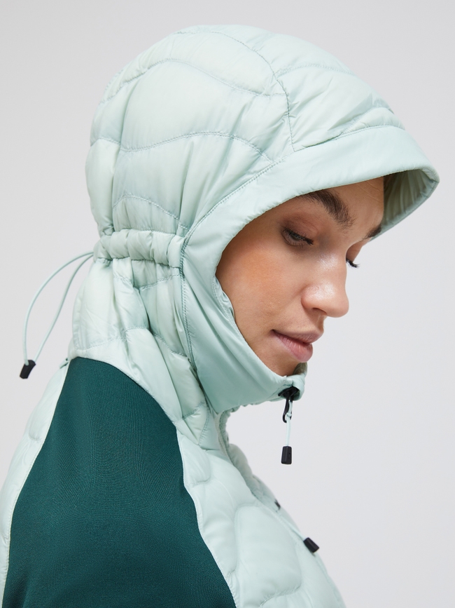 Helium Hybrid Down Hood Jacket Women