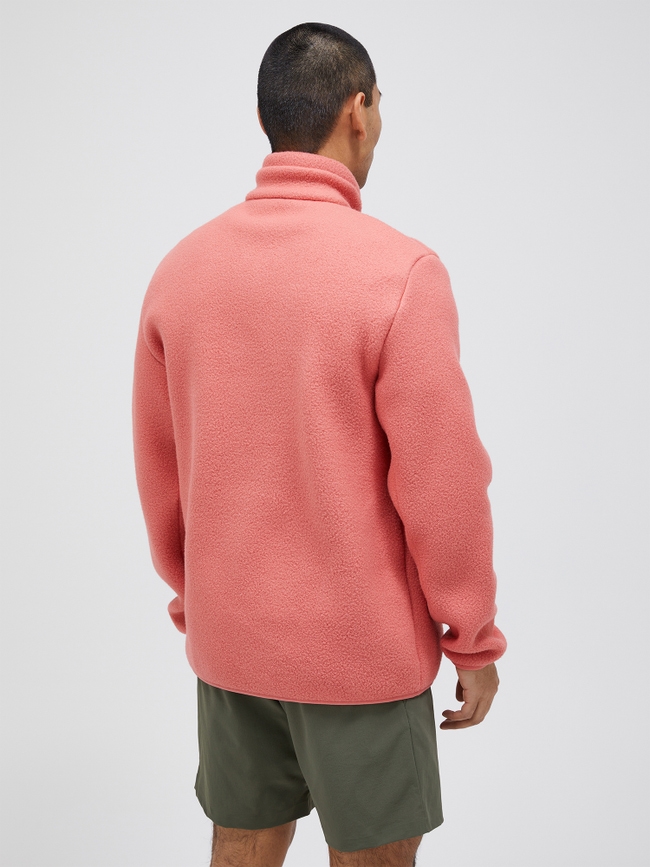 Fleece Snap T-Neck Men