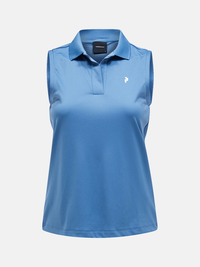 Illusion Sleeveless Polo Women
