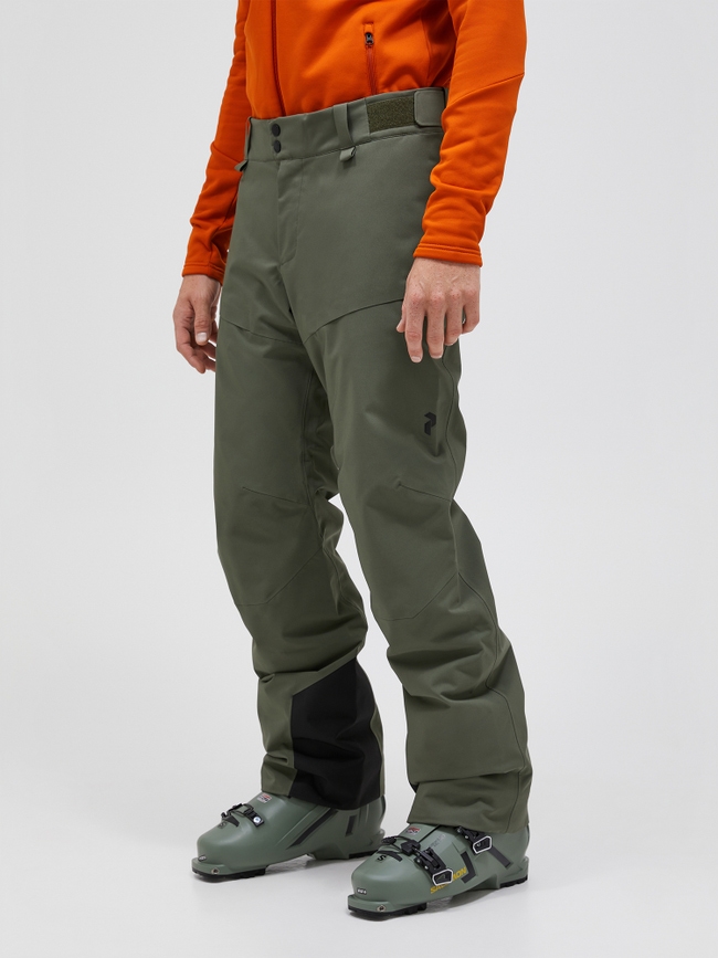 Maroon Insulated 2L Pants Men