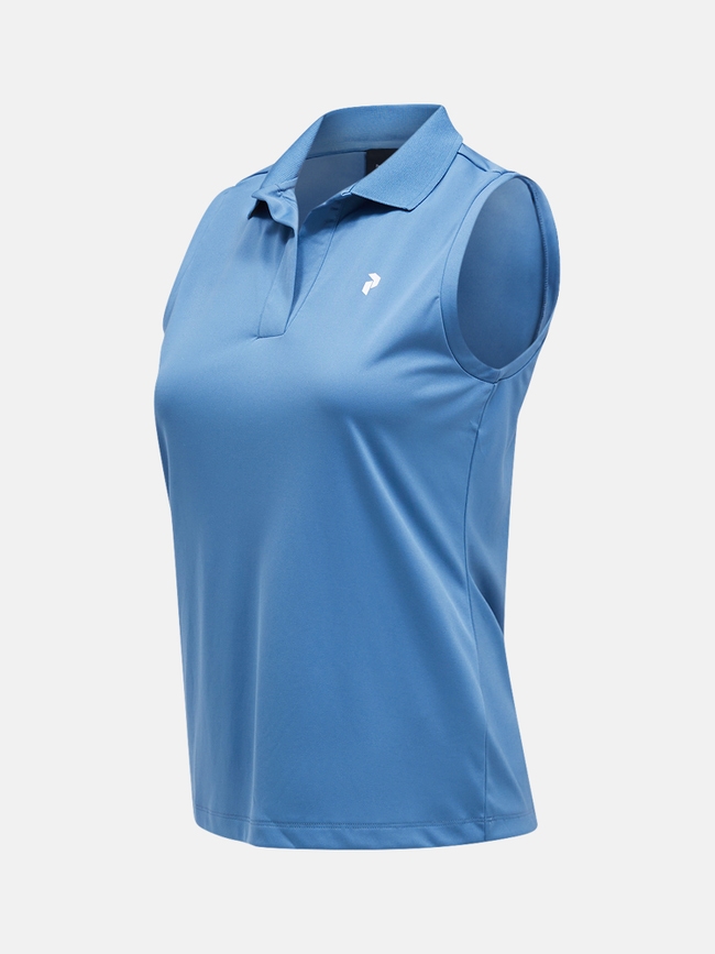 Illusion Sleeveless Polo Women