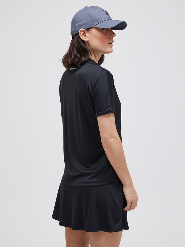 Illusion Short Sleeve Polo Women