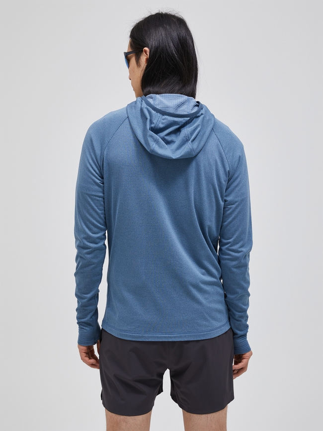 Light Zip Hood Fleece Men