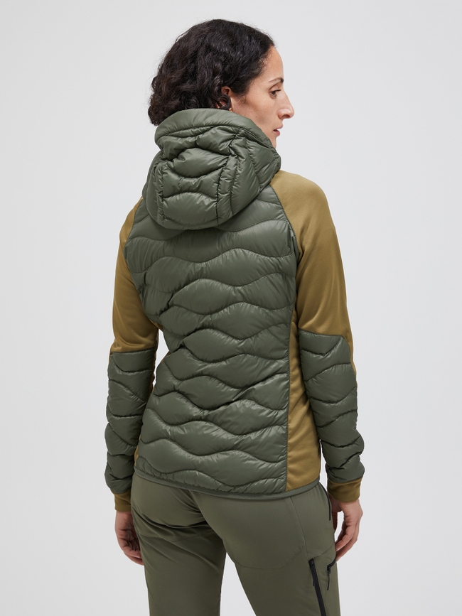 Helium Hybrid Down Hood Jacket Women