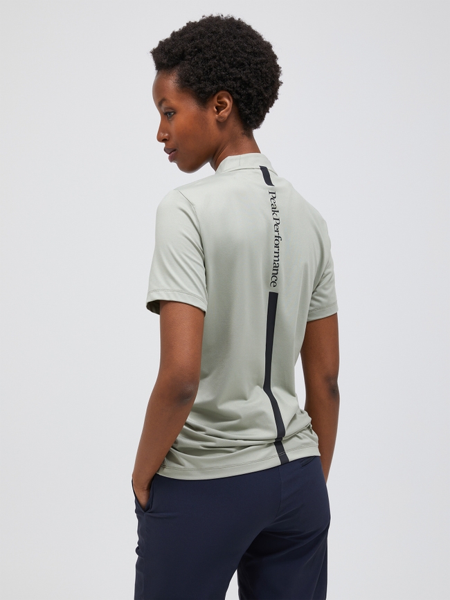 Turf Zip Short Sleeve Top Women