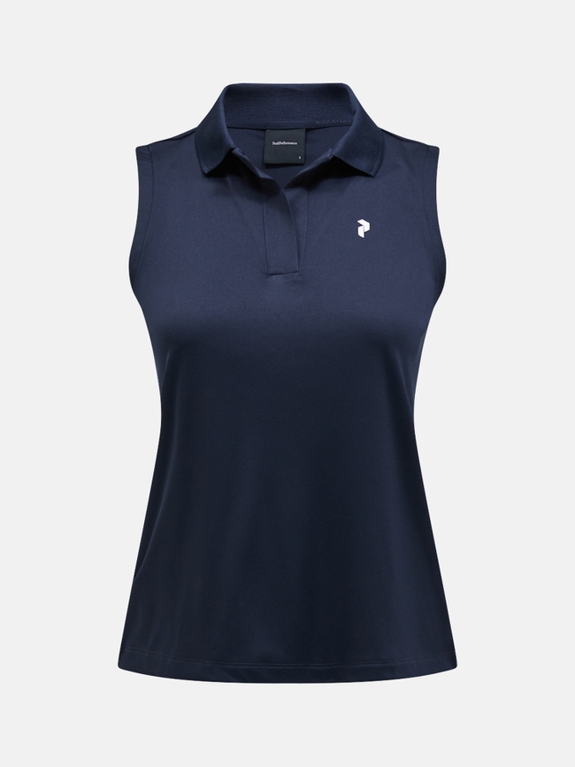 Illusion Sleeveless Polo Women