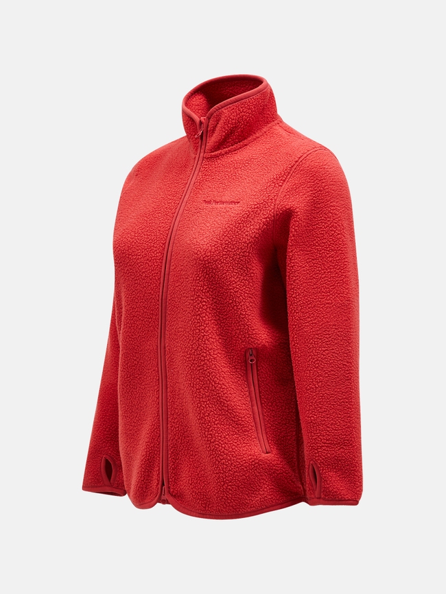 Pile Zip Jacket Women