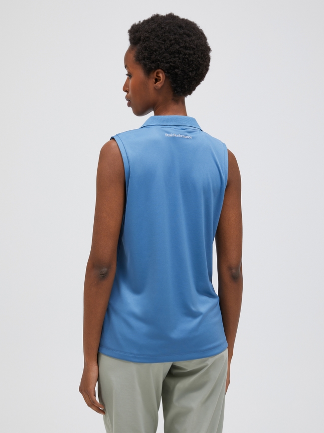 Illusion Sleeveless Polo Women
