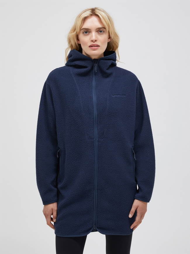 Pile Long Zip Women