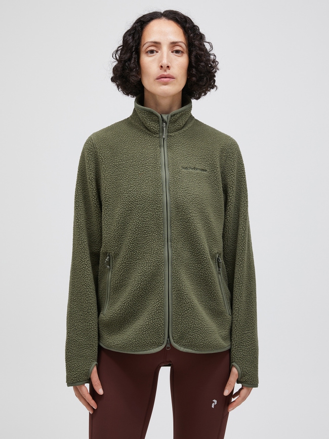 Pile Zip Jacket Women