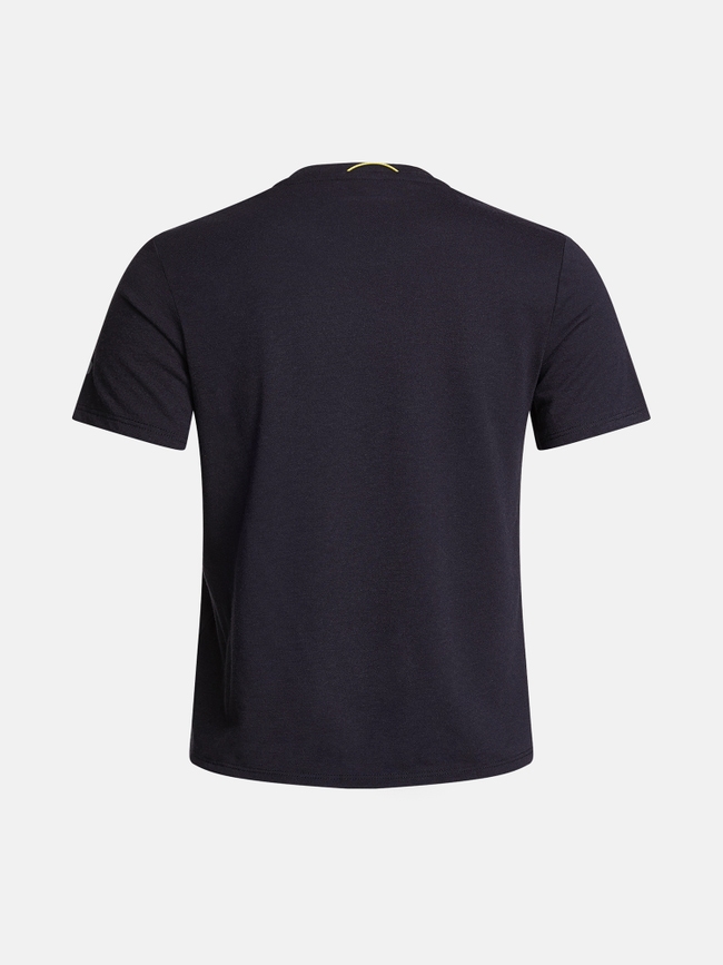 Wool Blend Cropped Short Sleeve Top Women