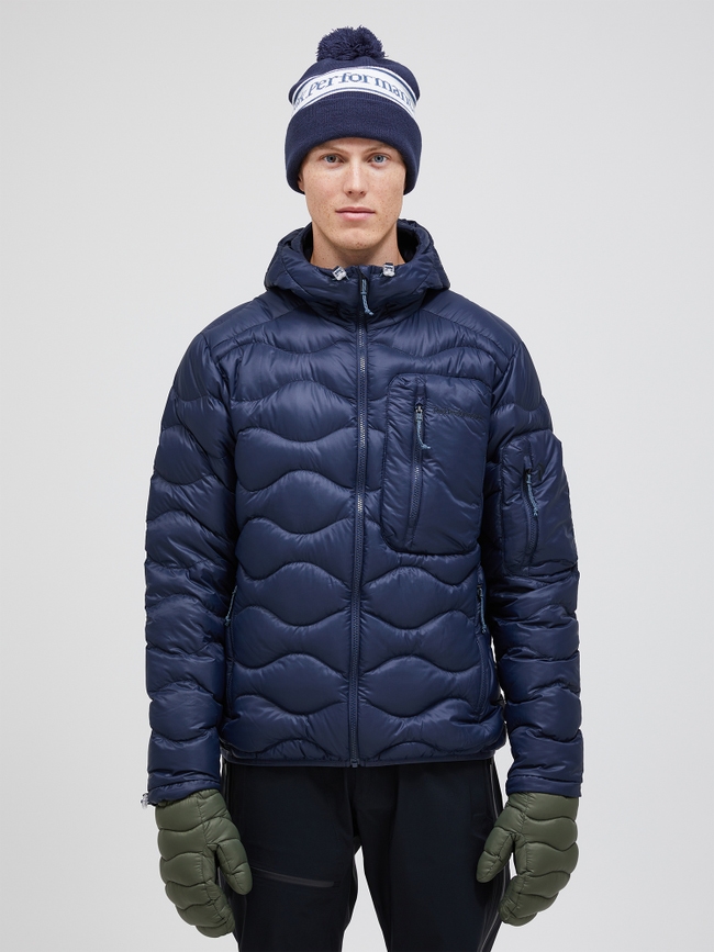 Helium Utility Down Hood Jacket Men