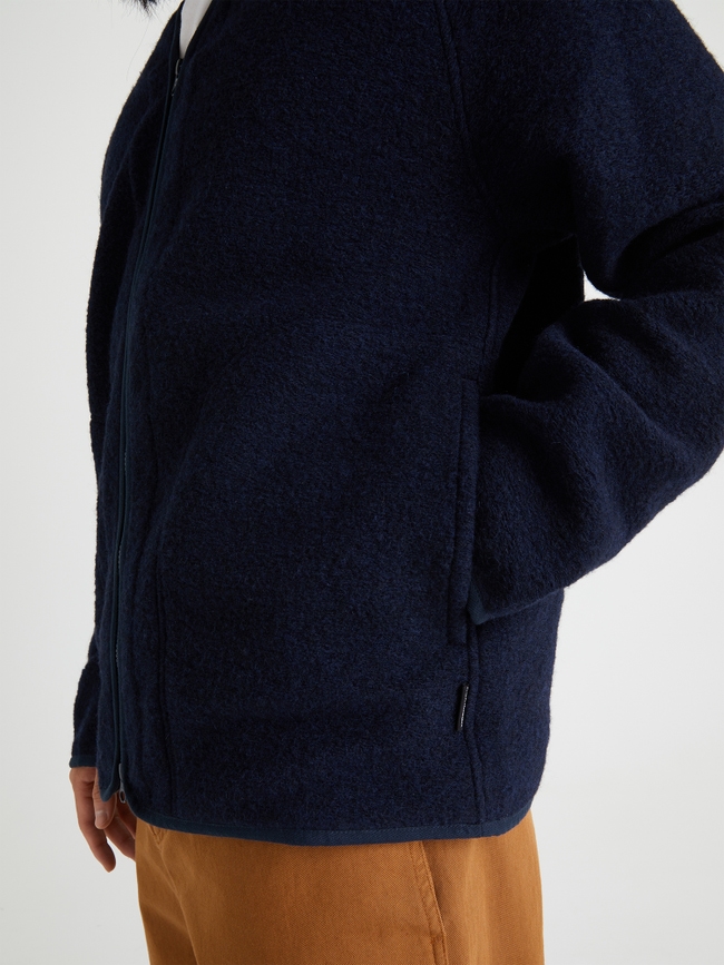 Wool Blend Cardigan Men