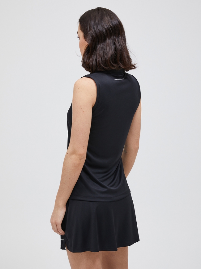 Illusion Sleeveless Polo Women