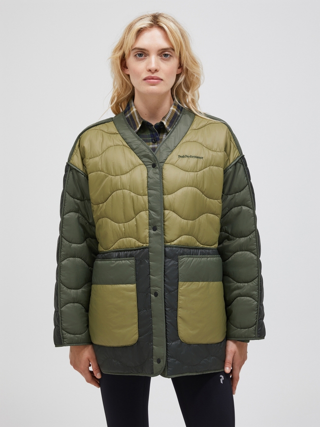 Quilted Oversized Liner Women