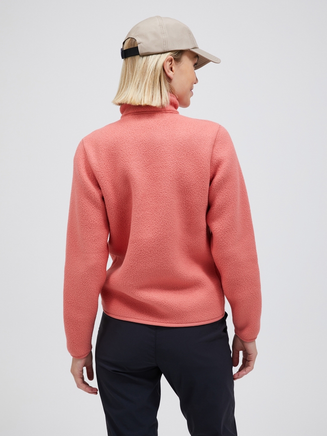 Fleece Snap T-Neck Women