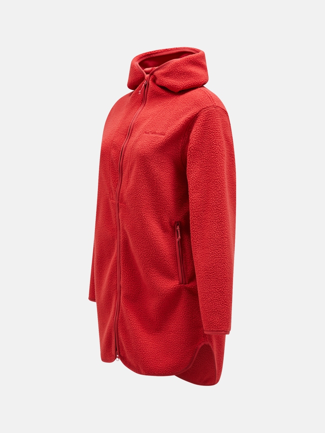 Pile Long Zip Women