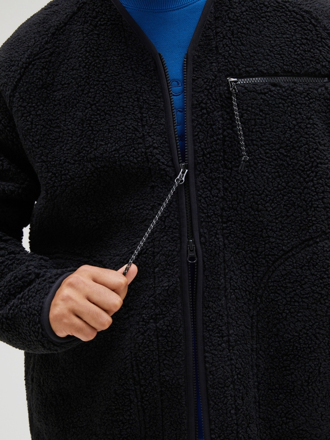 Heavy Pile Oversized Cardigan Men