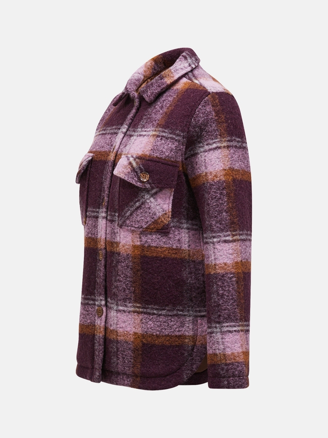 Kelly Wool Shirt Jacket Women