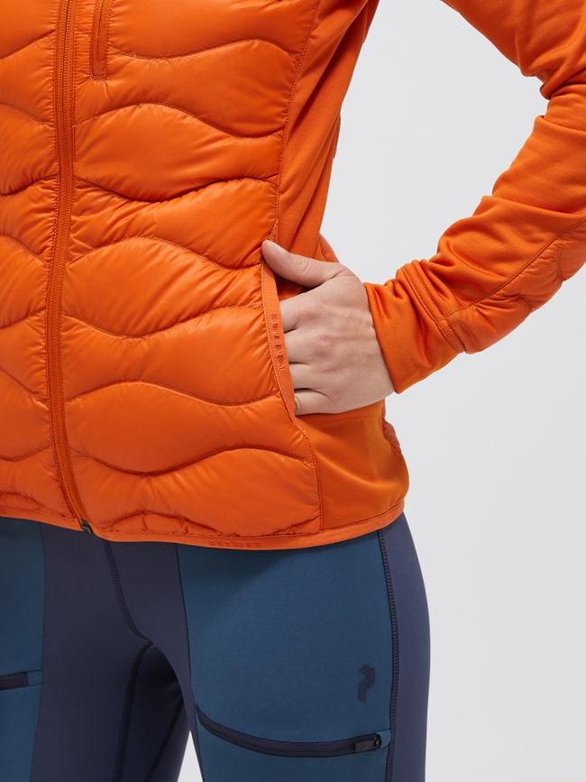 Helium Hybrid Down Hood Jacket Women