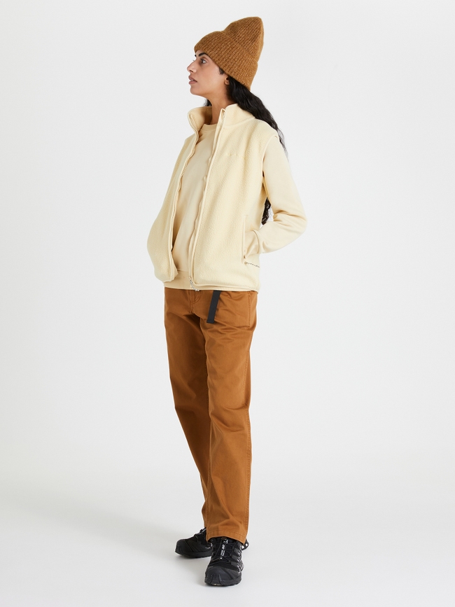 Pile Zip Vest Women