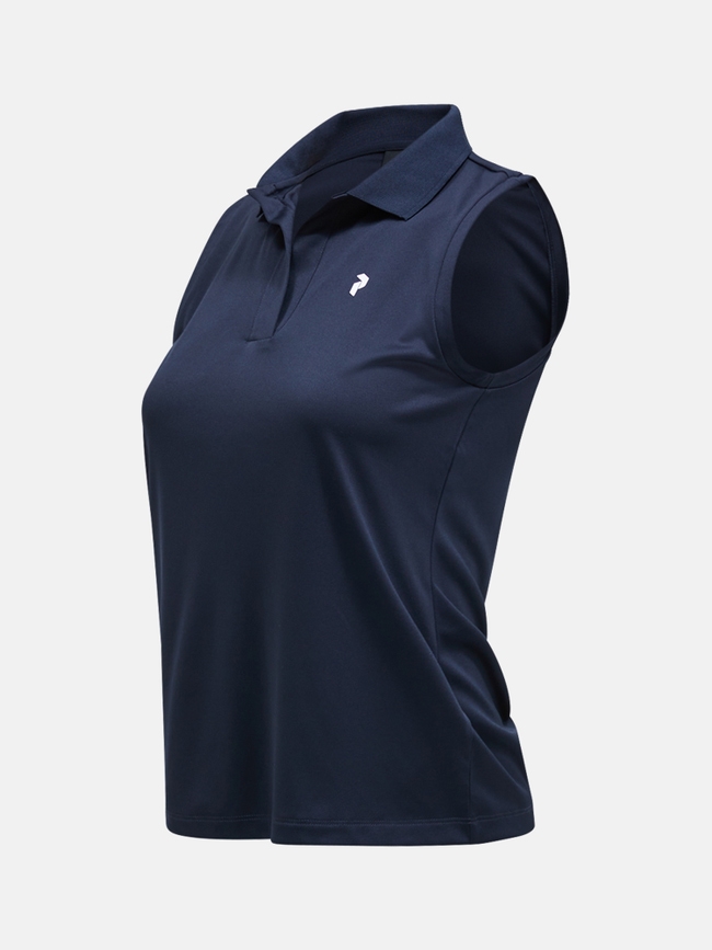 Illusion Sleeveless Polo Women