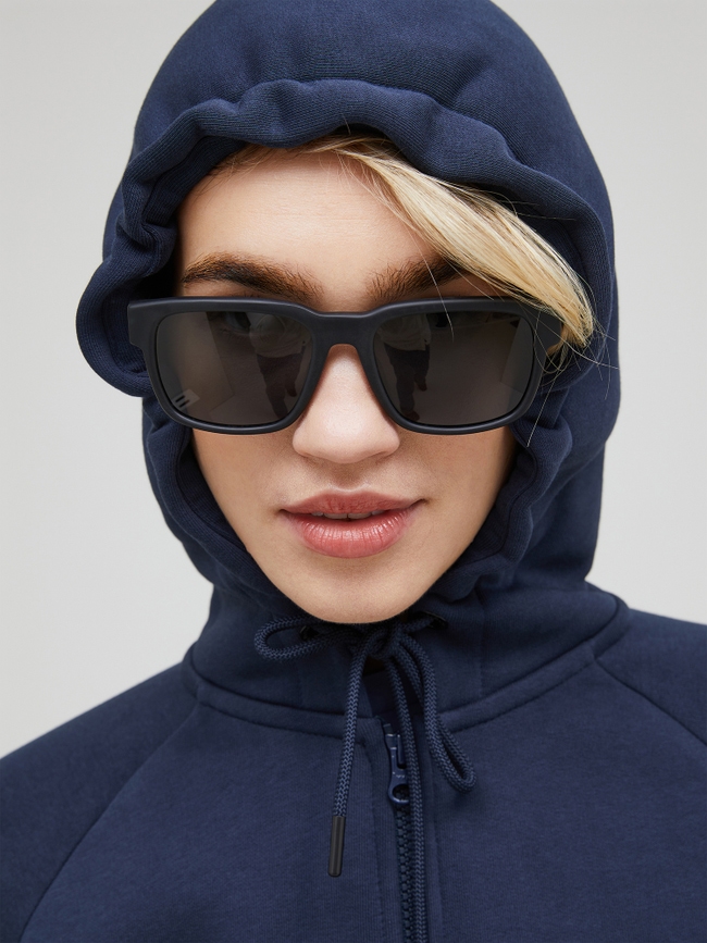 Original Small Logo Zip Hood Women