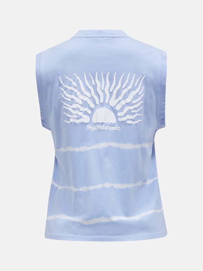 Tie Dye Sleeveless T-shirt Women