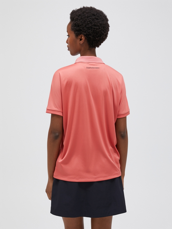 Illusion Short Sleeve Polo Women