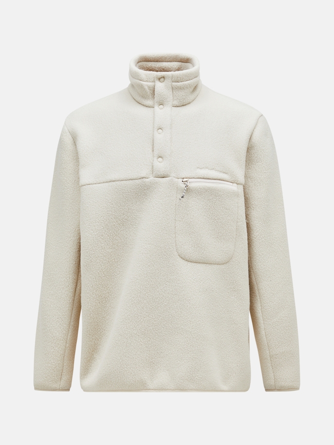 Fleece Snap T-Neck Men